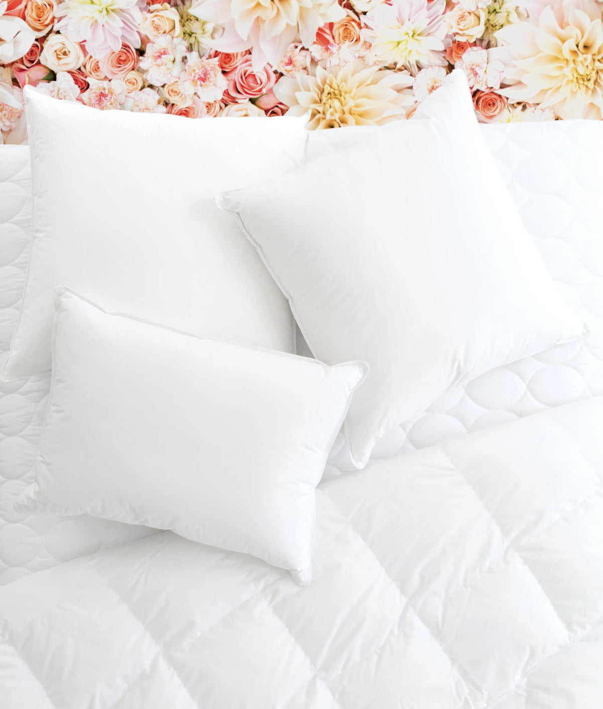 Meditation Down Pillow Firm | White