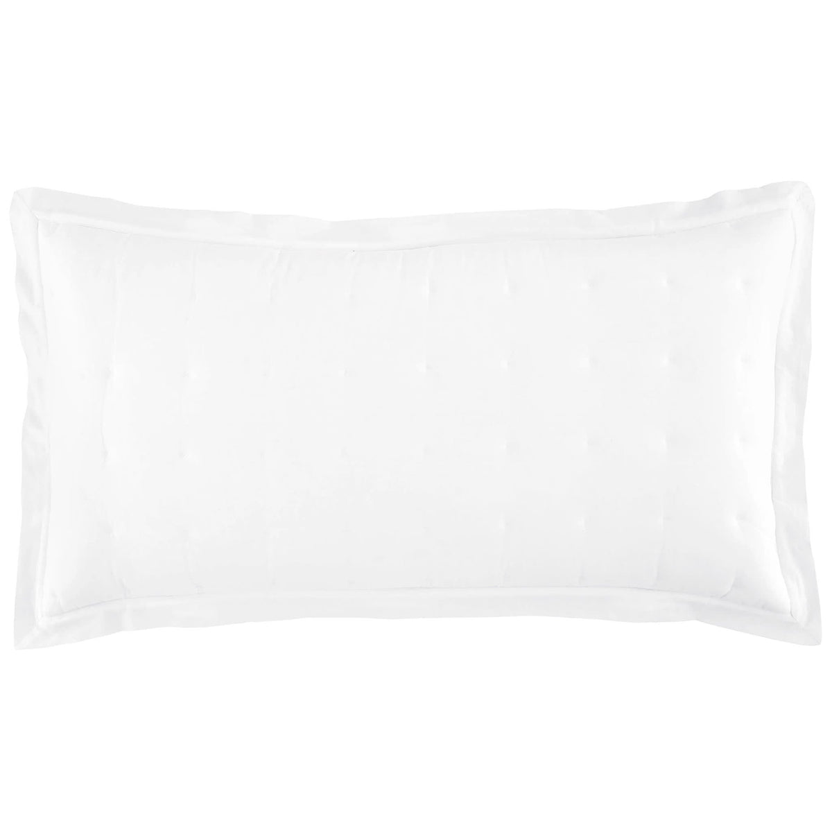 Cozy Cotton Puff Sham | White