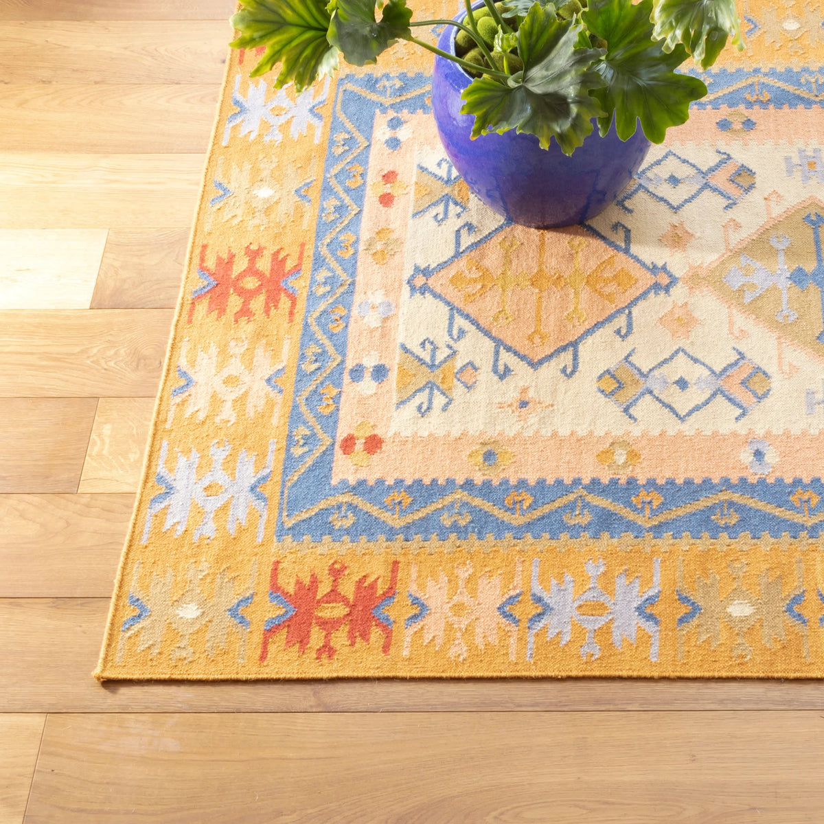 Mary Caroline Handwoven Wool Rug | Multi