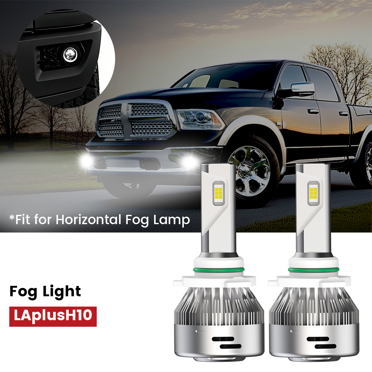 Fit for 2013-2015 Ram 1500 LED Bulbs Upgrade | Tested and Verified