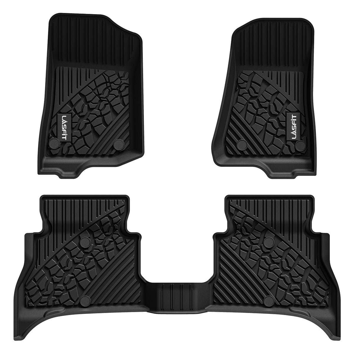 Fit for 2021-2025 Jeep Wrangler 4xe Floor Mats or Cargo Mat, Don't Fit Gas Model