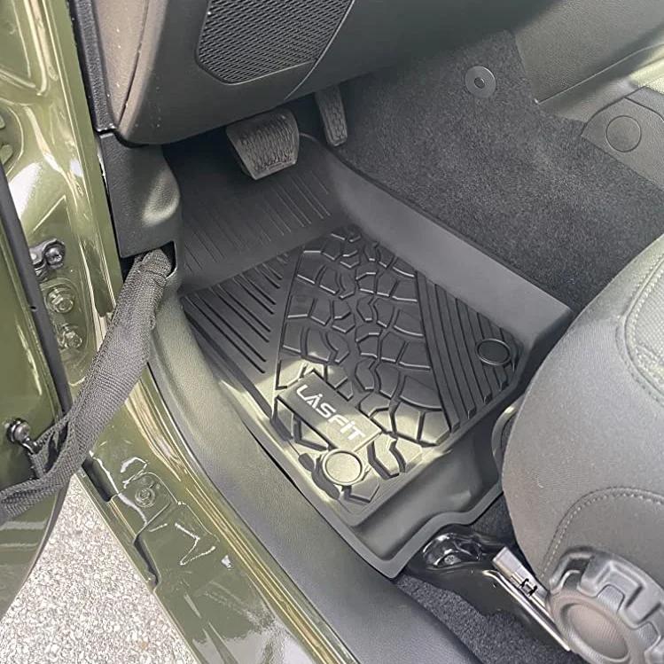 Fit for 2014-2018 Jeep Wrangler JK Floor Mats or Cargo Mat, For 4 Doors Only