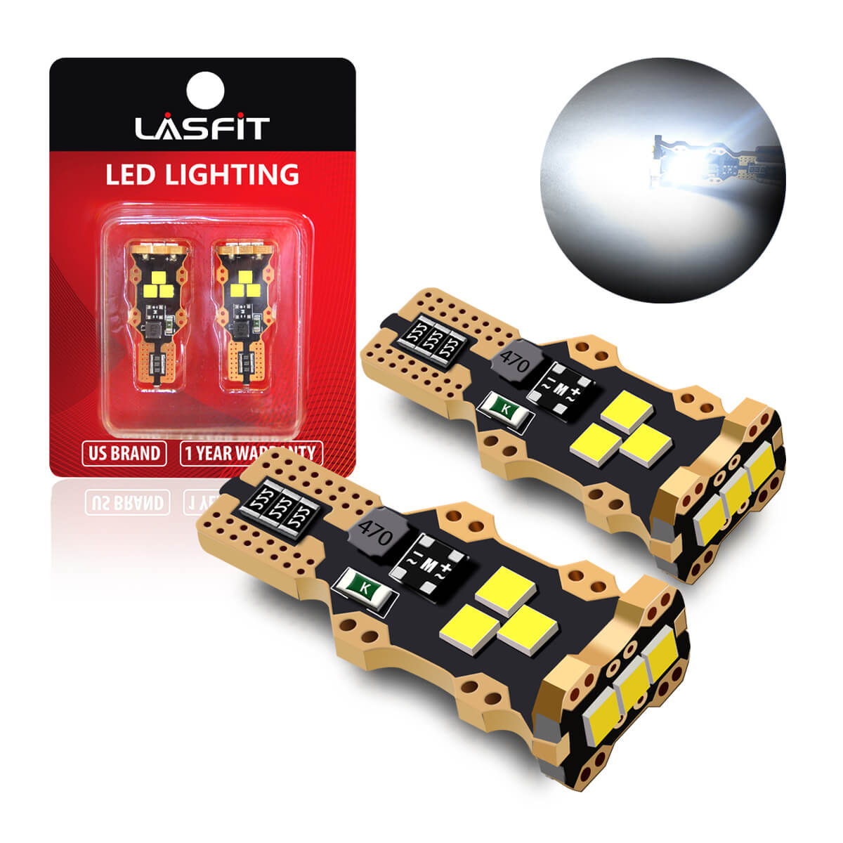 Fit for 2017-2020 Ford Fusion LED Bulbs Upgrade