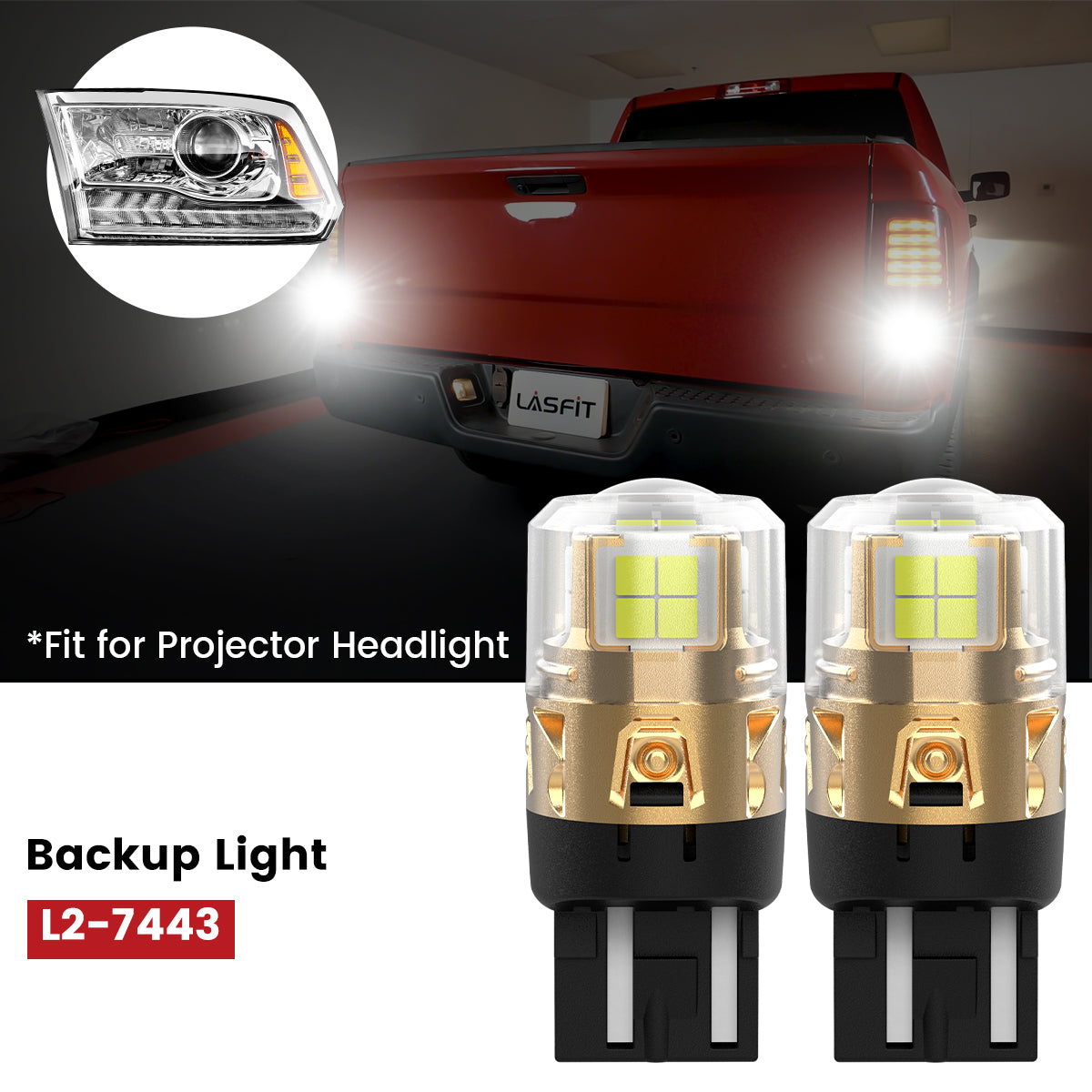 Fit for 2013-2015 Ram 1500 LED Bulbs Upgrade | Tested and Verified