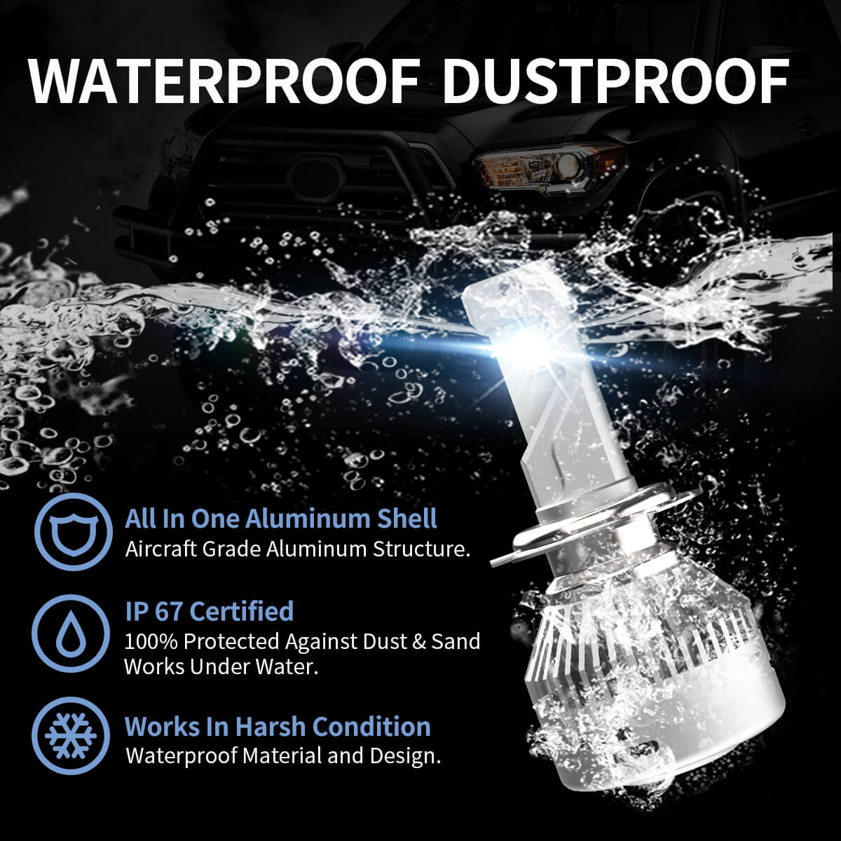 Fit for 2011-2014 Hyundai Sonata The Brightest LED Bulbs Upgrade