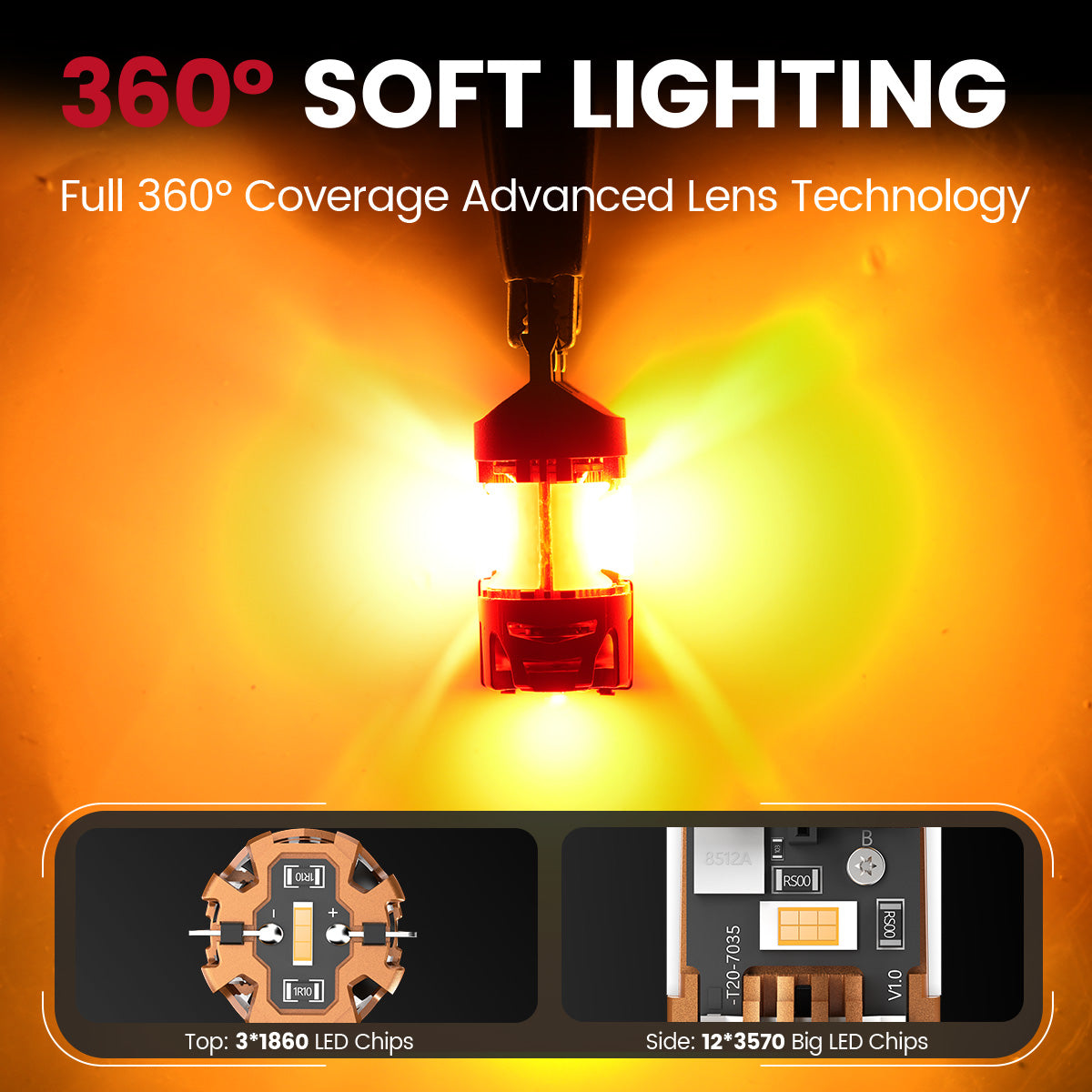 Fit for 2019-2024 Ram 1500 LED Bulbs Upgrade | Tested and Verified