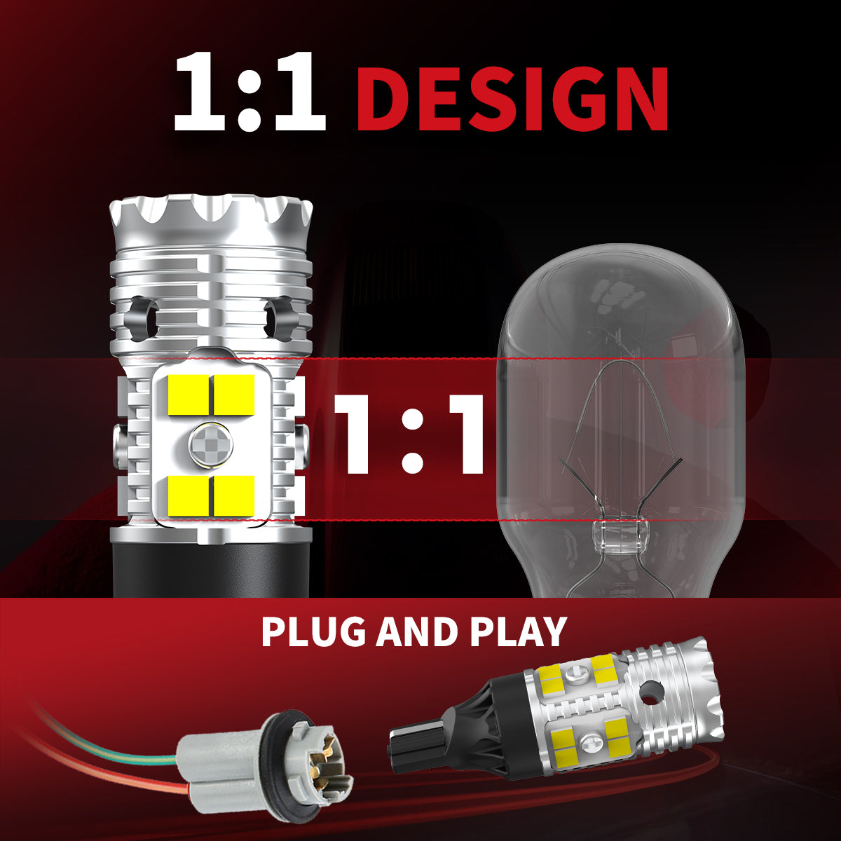 Fit for 2016-2018 GMC Sierra 1500 LED Bulbs Upgrade | Tested and Verified