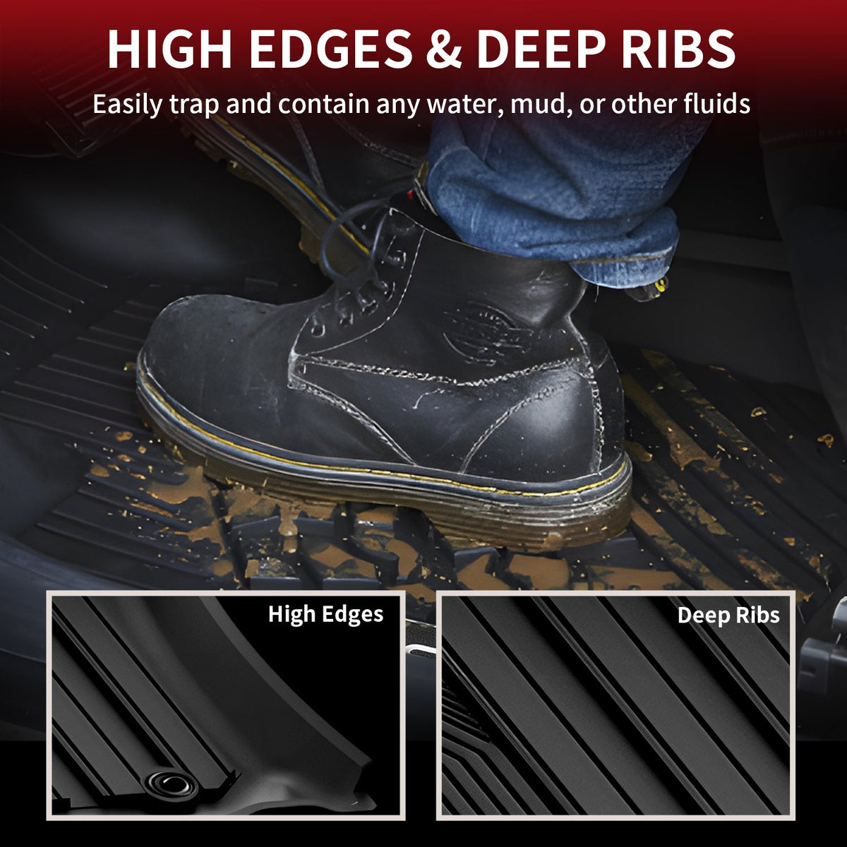 Fit for 2014-2023 Lexus GX460 Custom Floor Mats