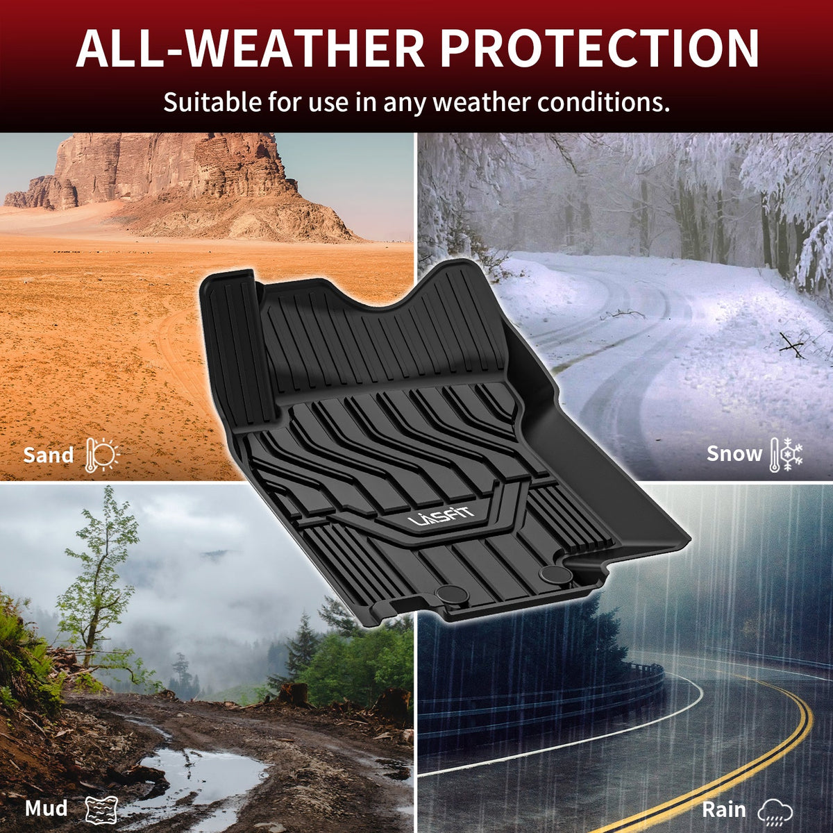 Fit for 2021-2026 Nissan Rogue Floor Mats or Seatback Mat or Cargo Mat, Not for Sport