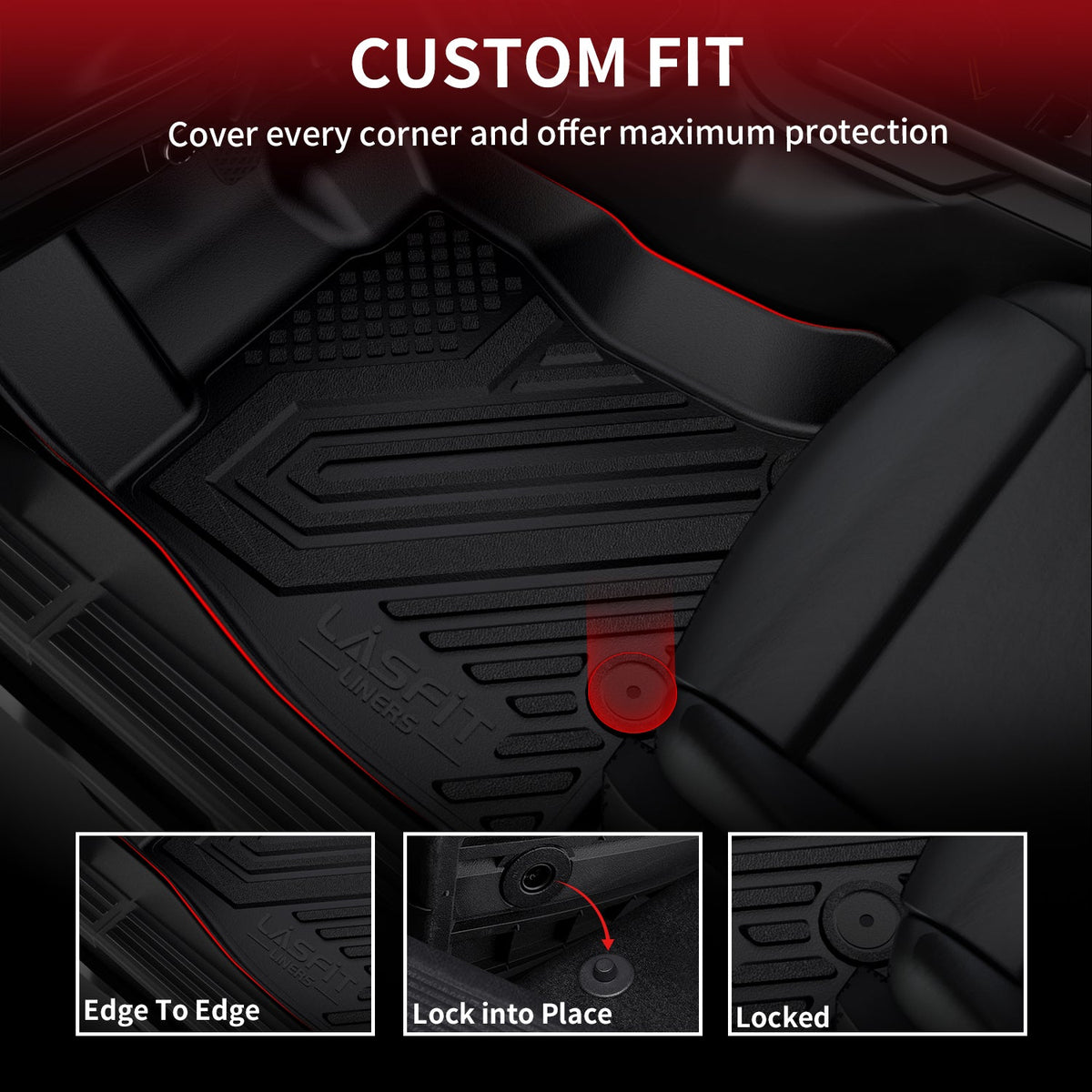 Fit for 2019-2024 Subaru Forester All-weather Floor Mats or Seatback Mat or Cargo Mat, Also Fit 2025 Subaru Forester Wilderness Trim