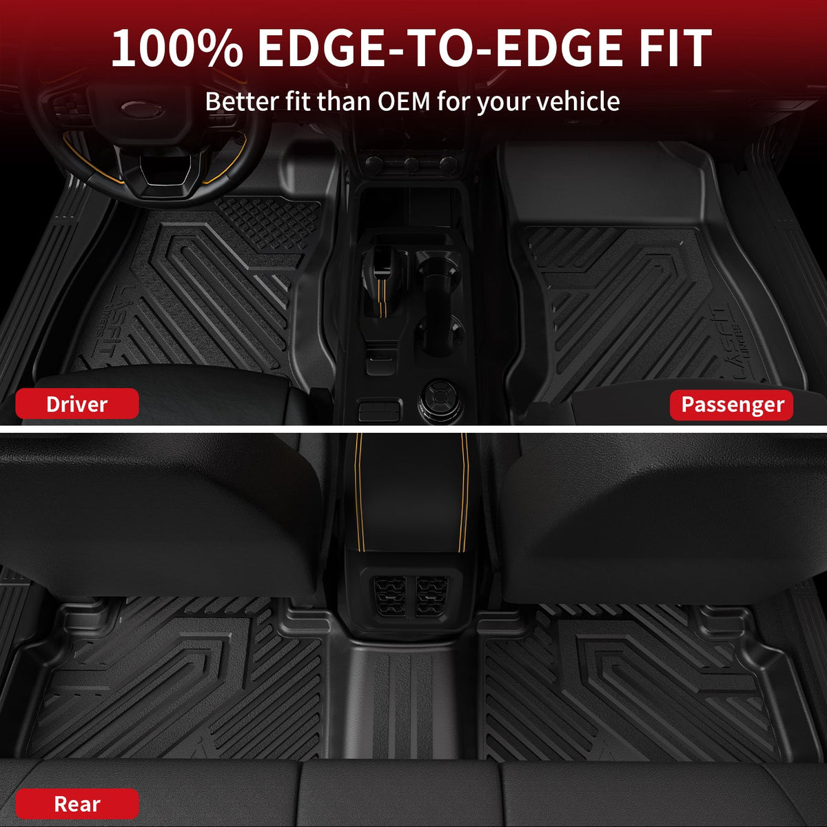 Fit for 2019-2024 Subaru Forester All-weather Floor Mats or Seatback Mat or Cargo Mat, Also Fit 2025 Subaru Forester Wilderness Trim