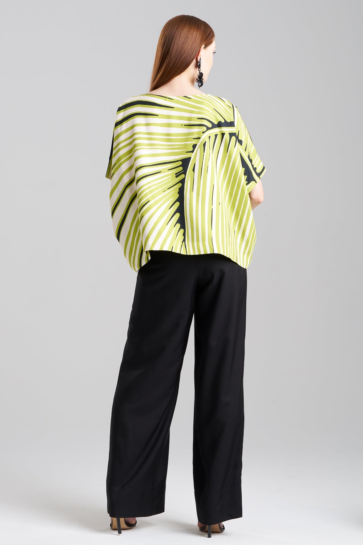 Yoshinoki Cotton Silk Caftan Top