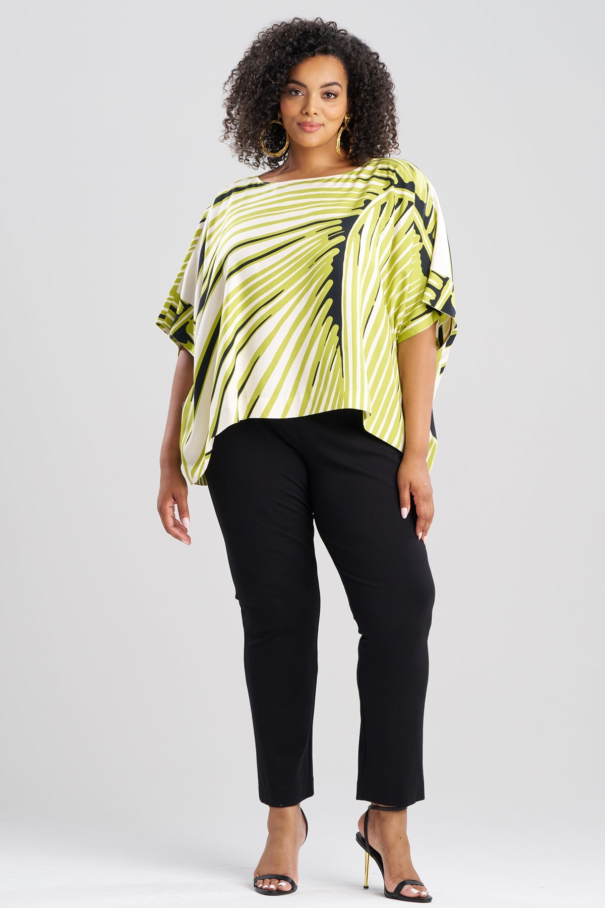 Yoshinoki Cotton Silk Caftan Top