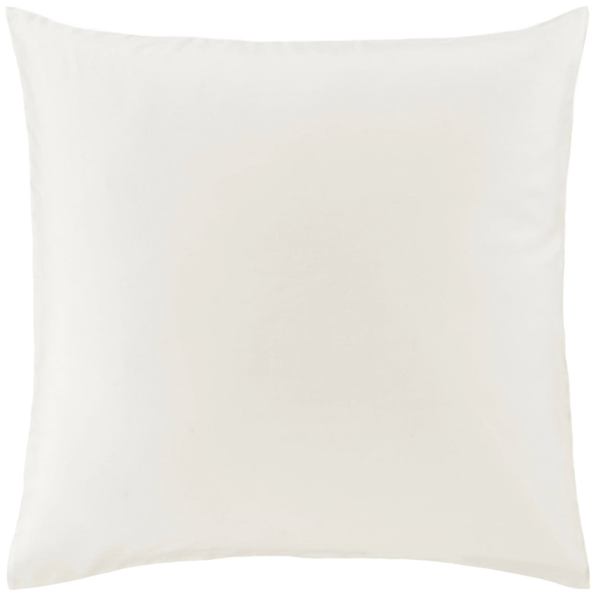 Silken Solid Sham | Ivory