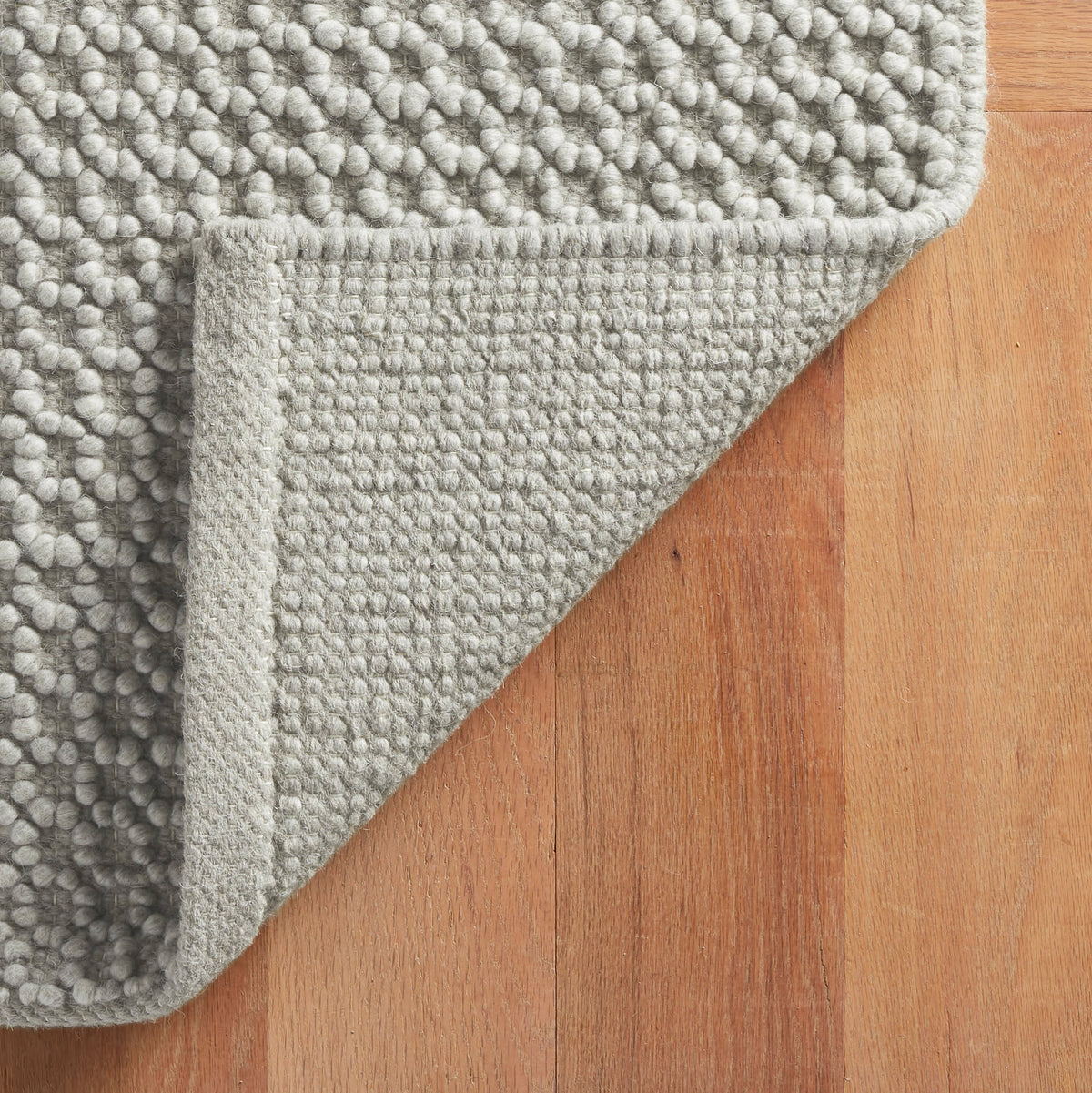 Hooper Handwoven Wool Rug | Grey