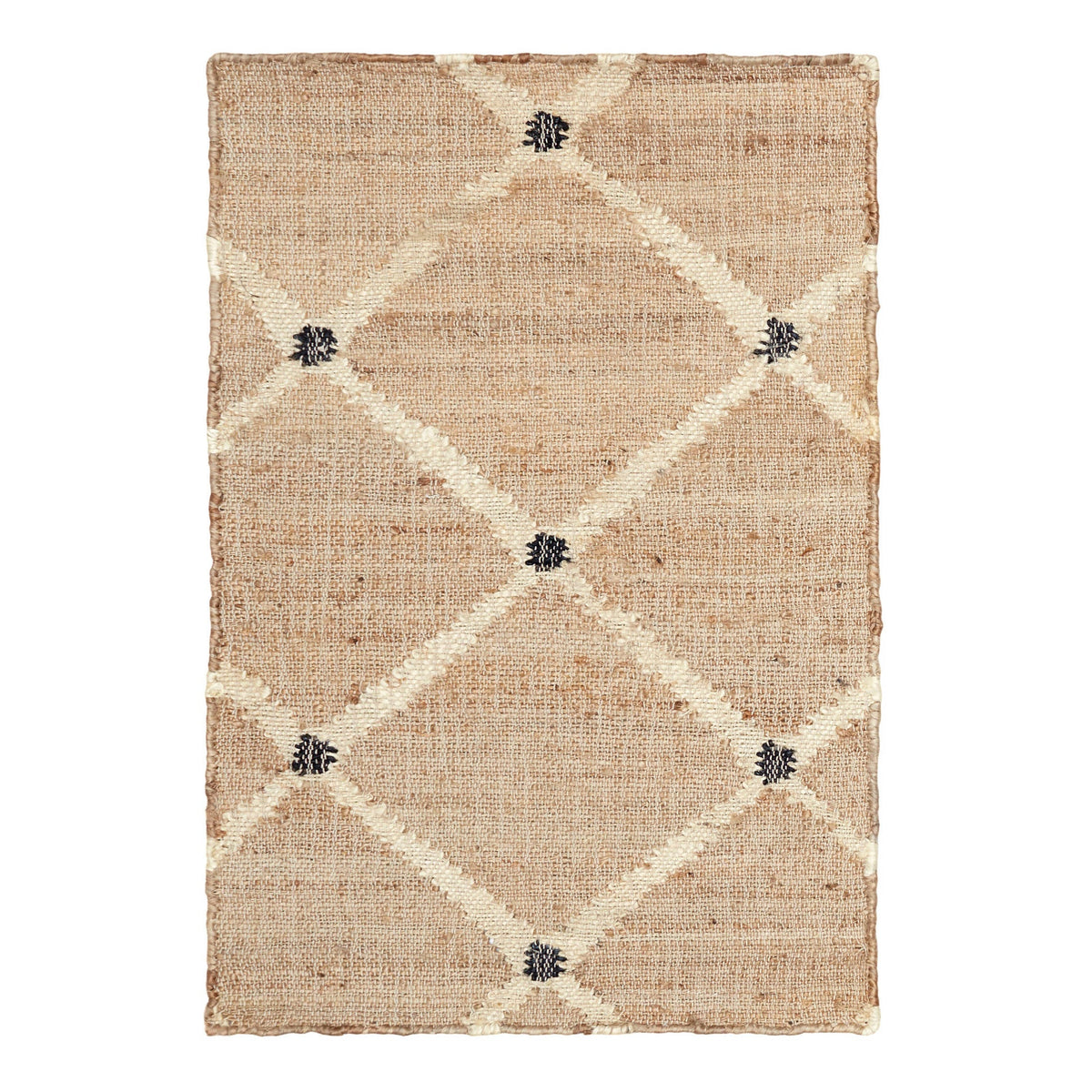 Kali Handwoven Jute Rug | Natural