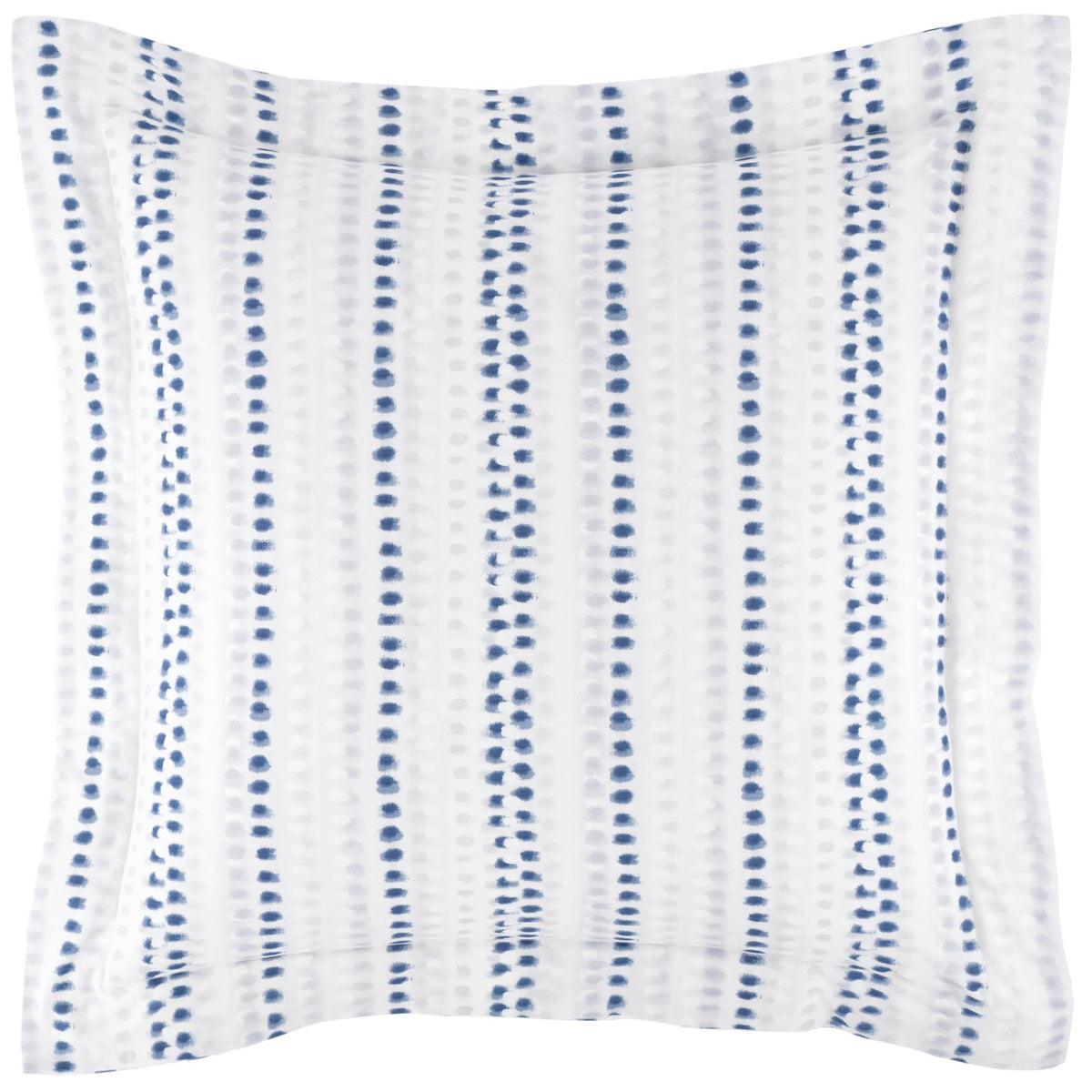 Ink Dots Sham | Blue