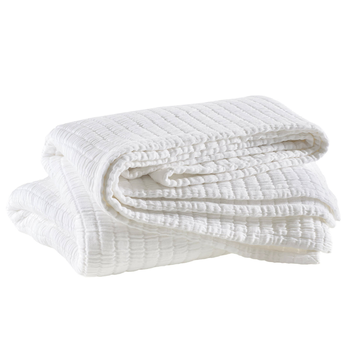 Boyfriend White Matelasse Coverlet