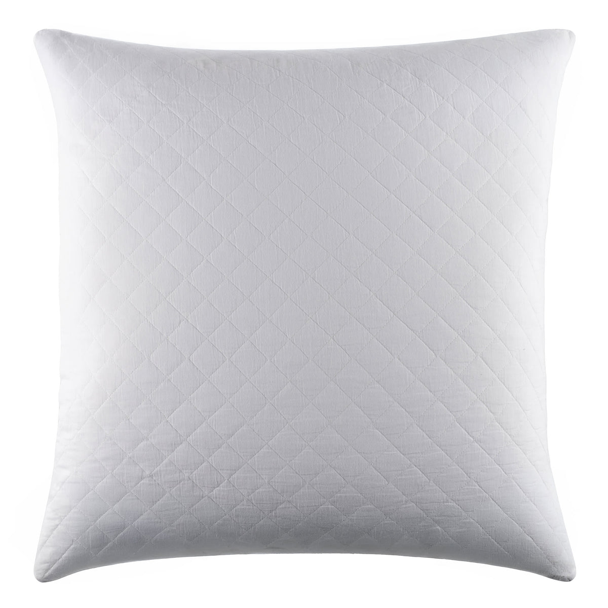 Amity Quilted Sham | White