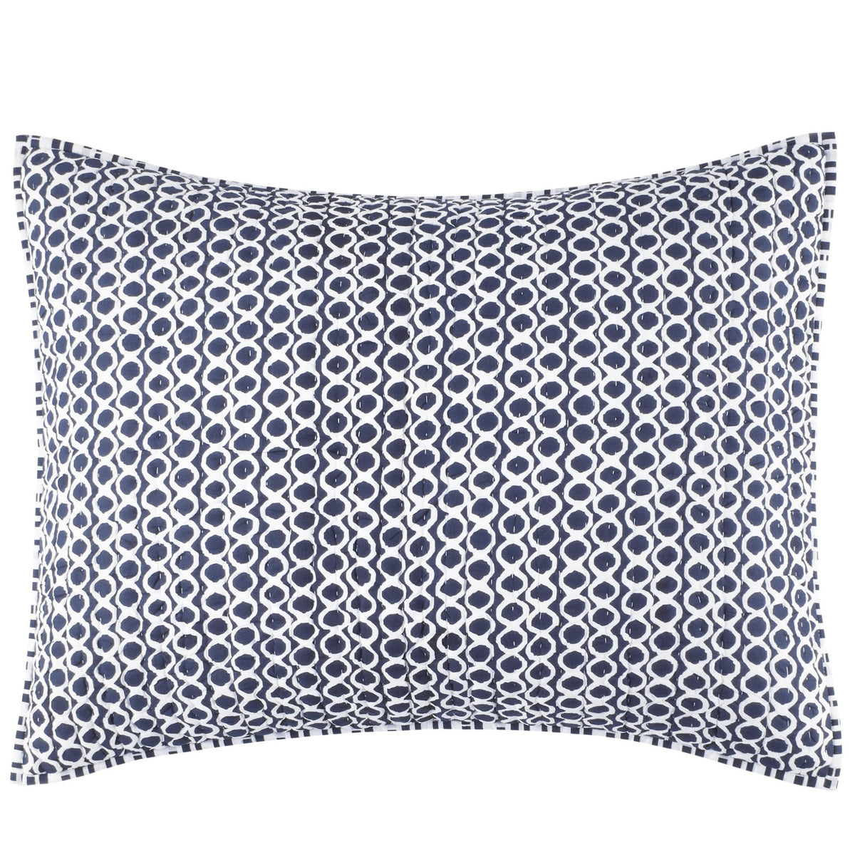 Tyler Quilted Sham | Indigo