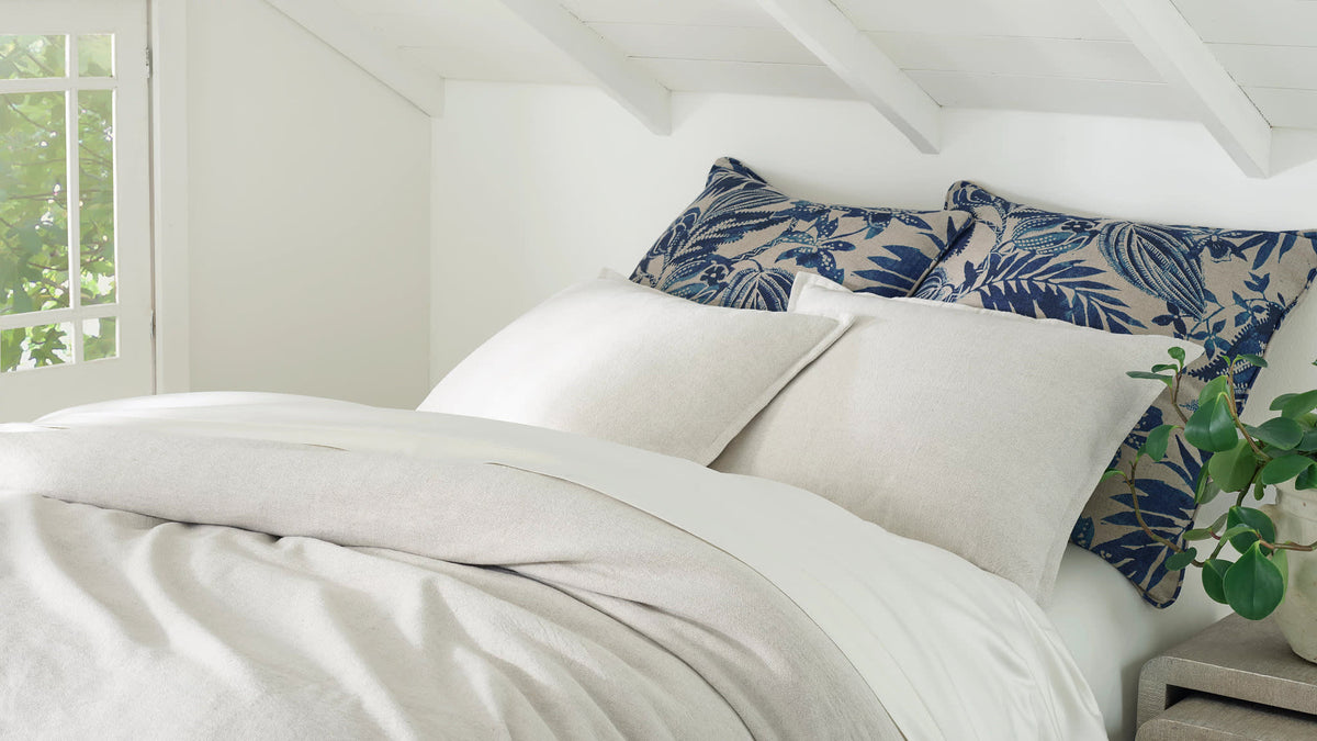 Antigua Linen sham | Blue