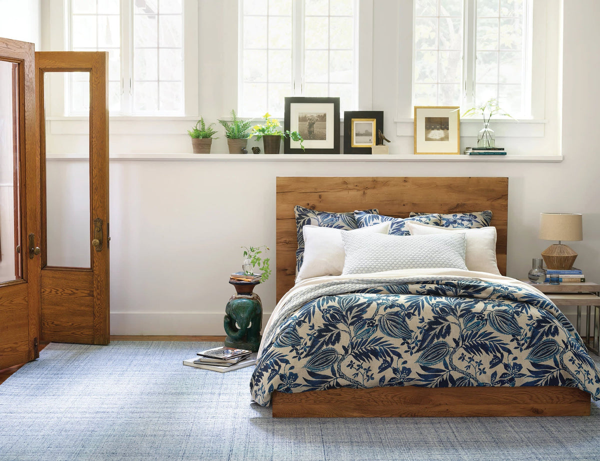 Antigua Linen duvet cover | Blue
