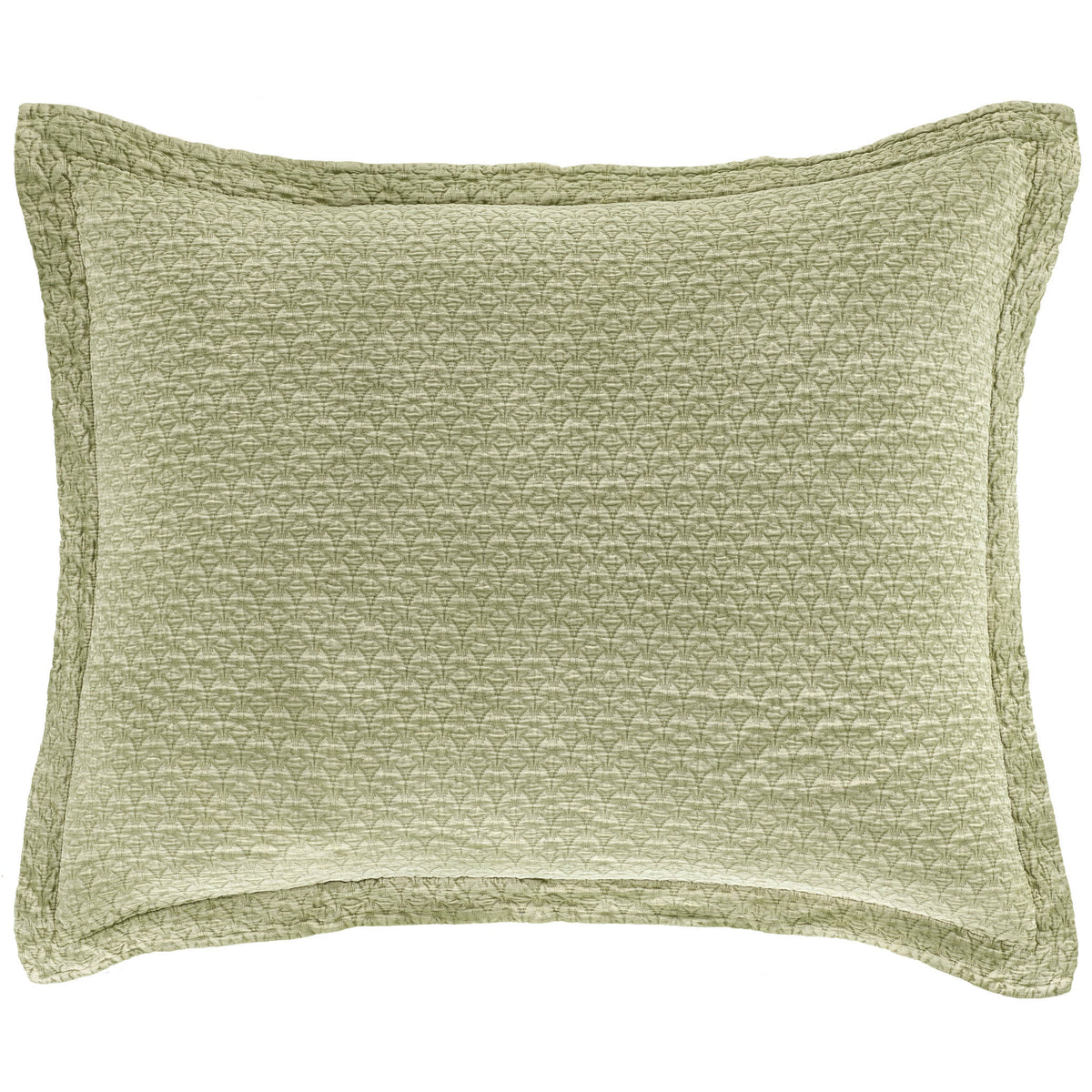 Hawley Matelasse Sham | Sage