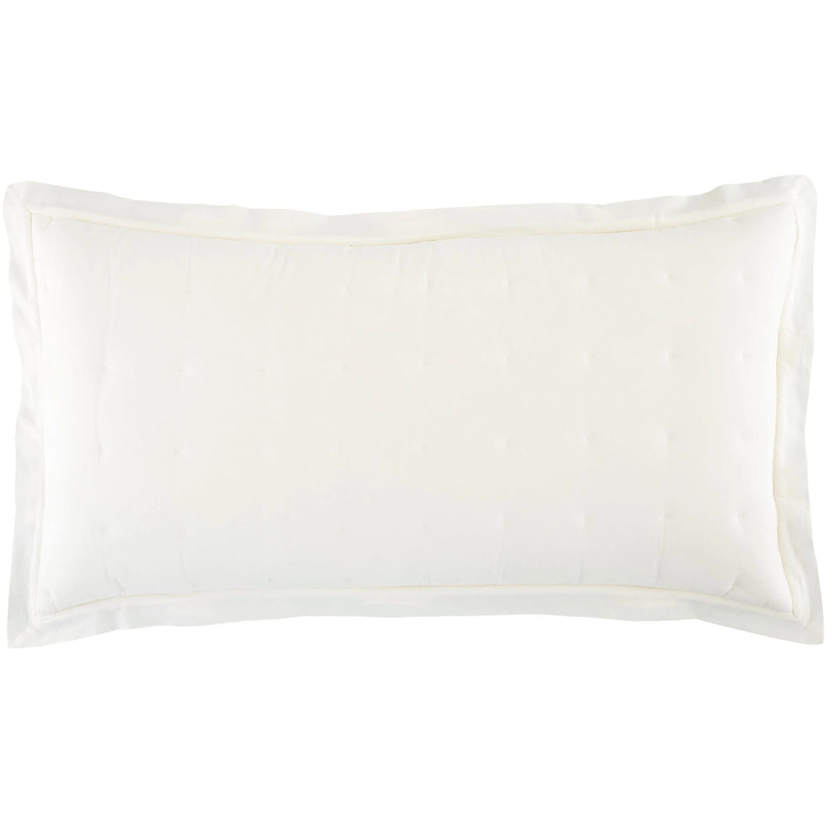 Cozy Cotton Puff Sham | Ivory