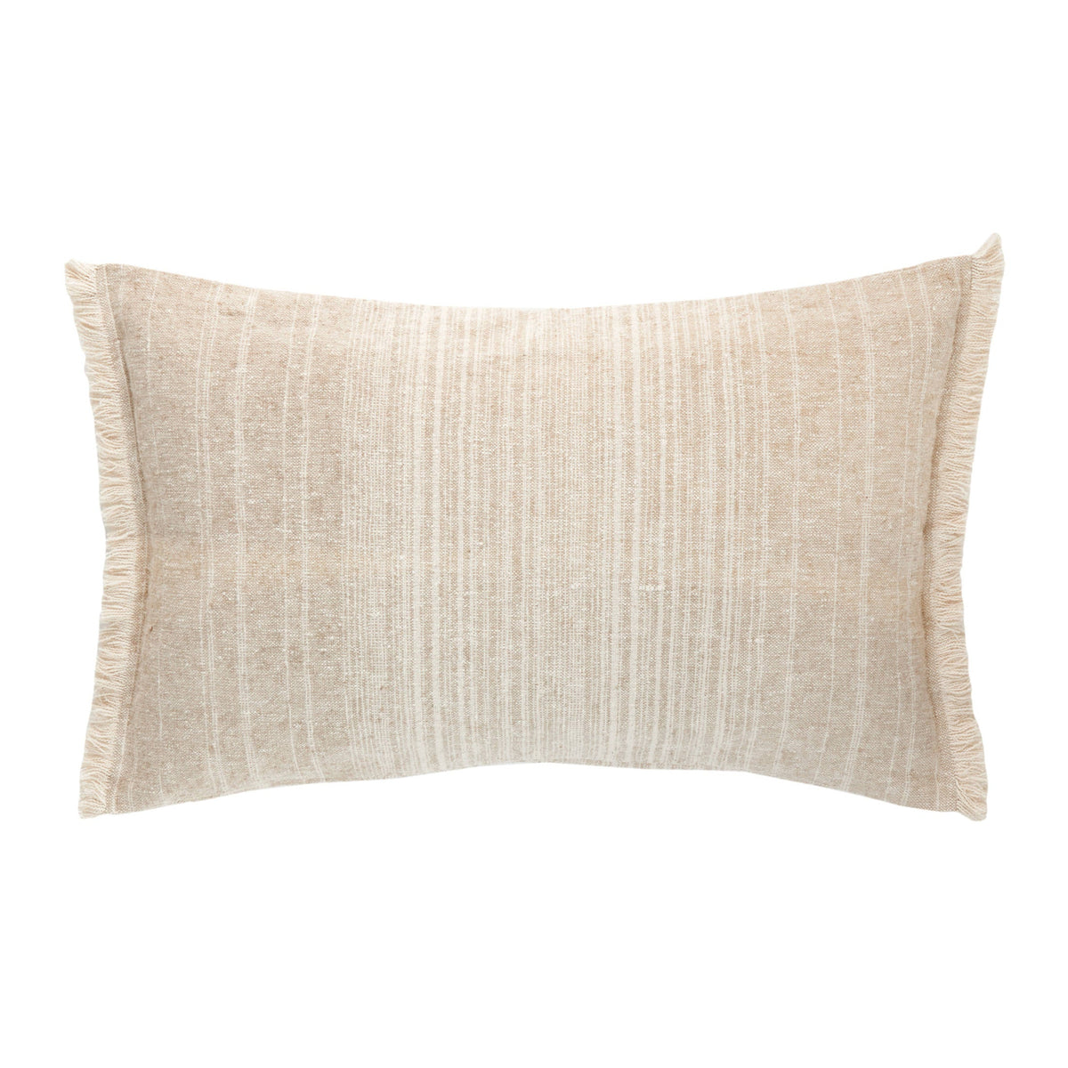 Oliver Ombre Decorative Pillow Cover | Natural