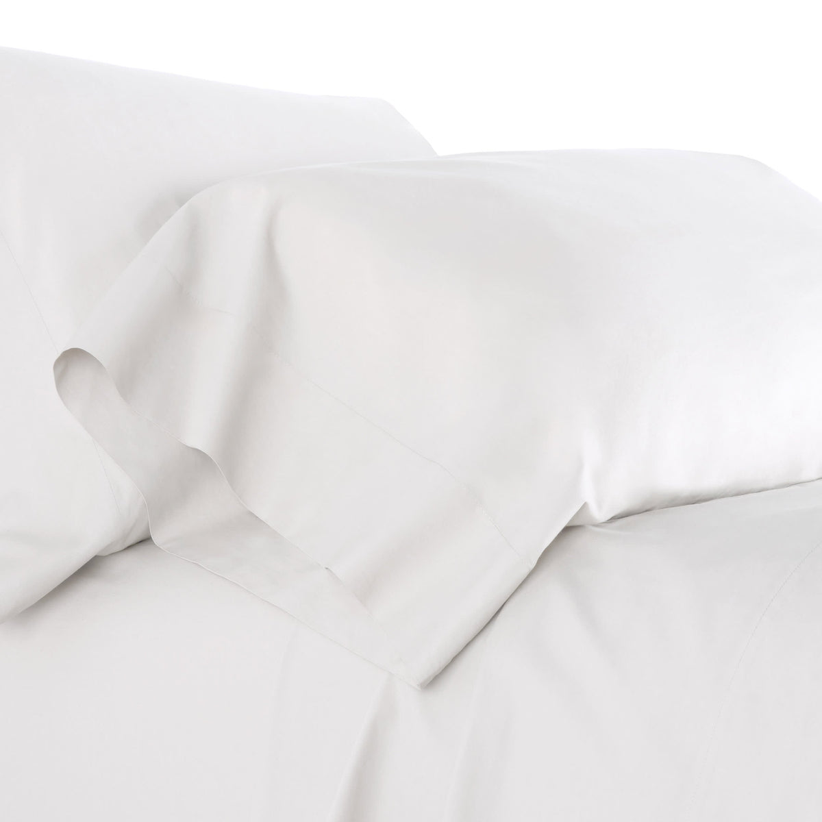 Organic Cotton Pillowcases | White