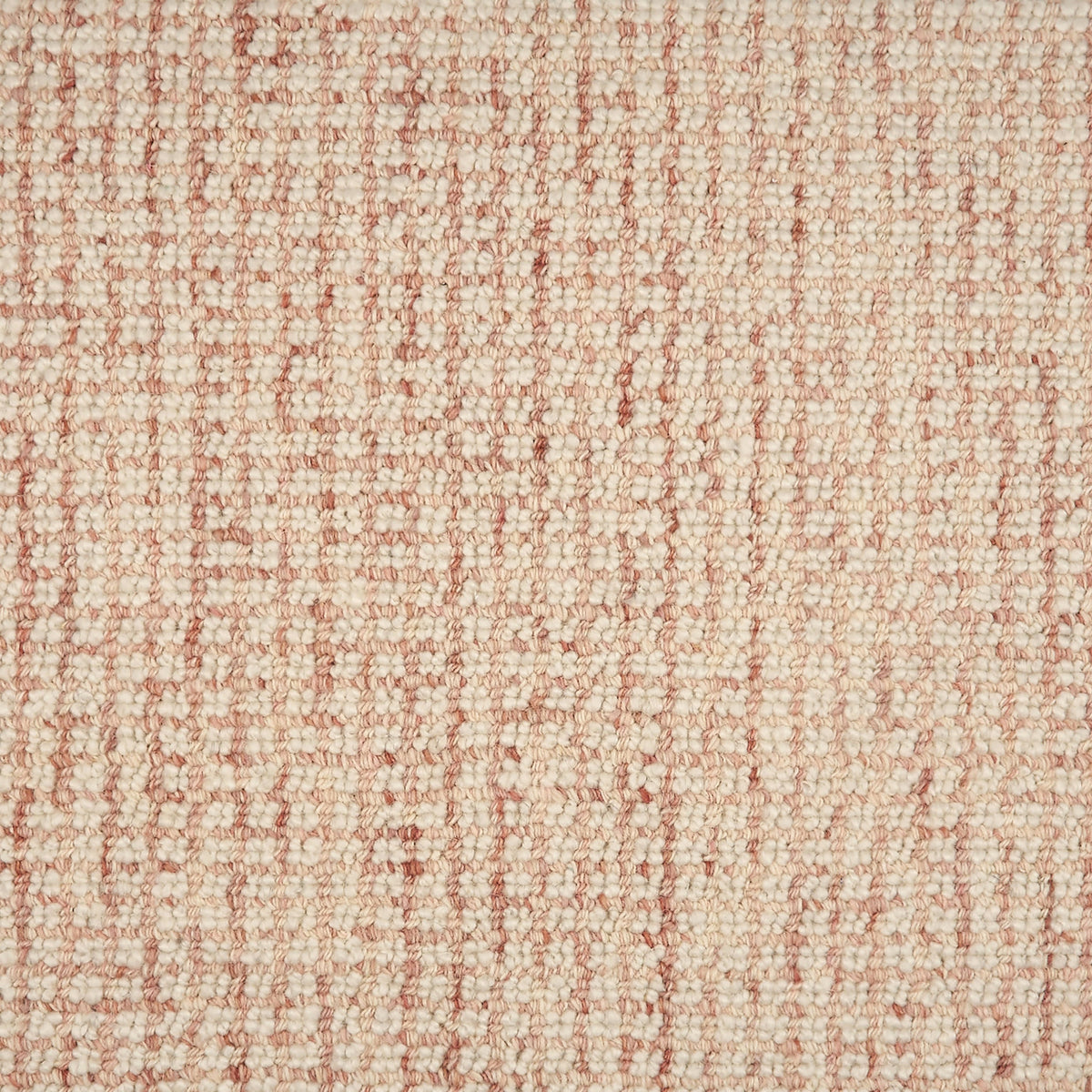Yadira Geometric Woven Wool Custom Rug Swatch | Pink