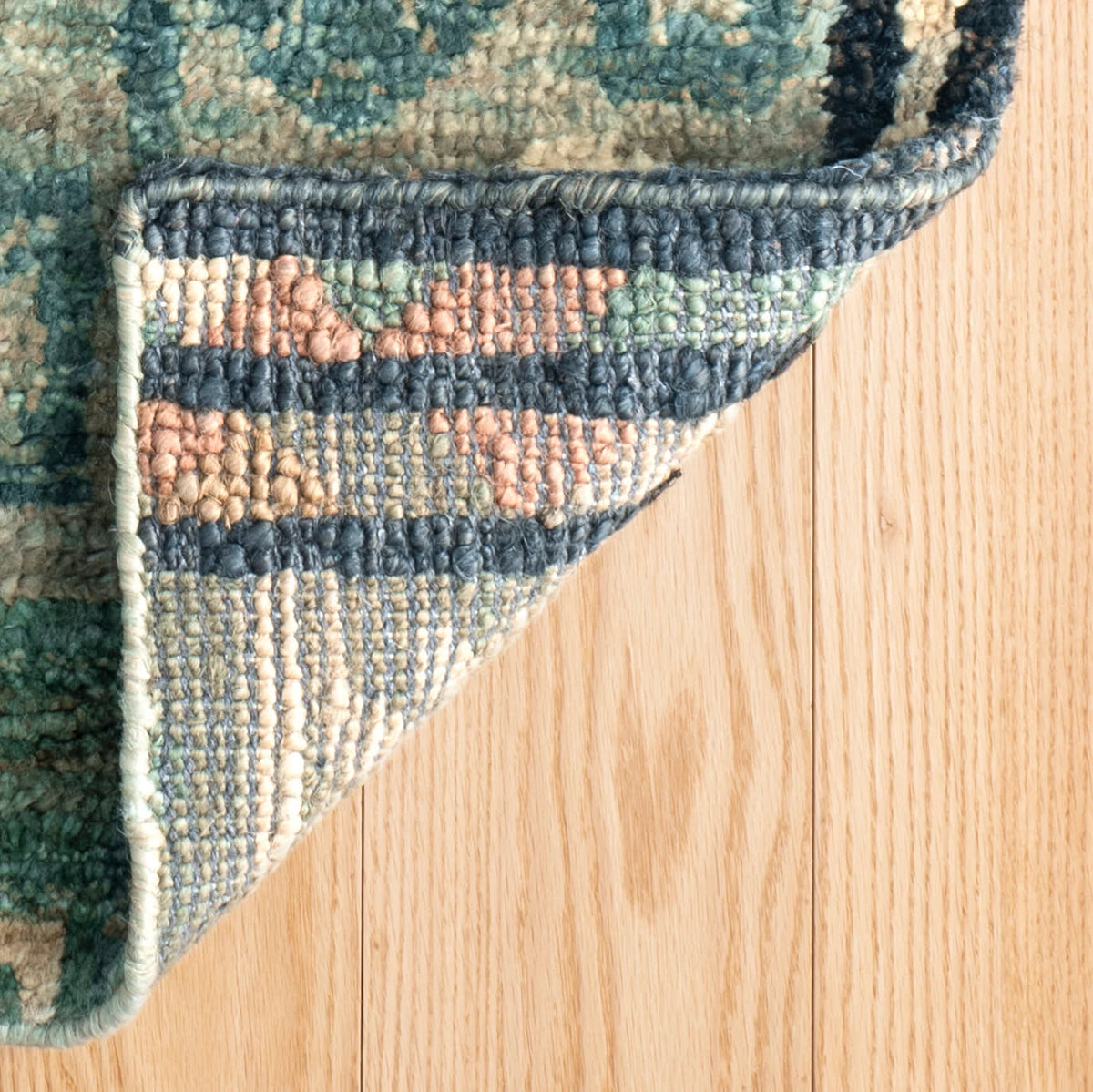 Pastiche Hand Knotted Jute Rug | Multi