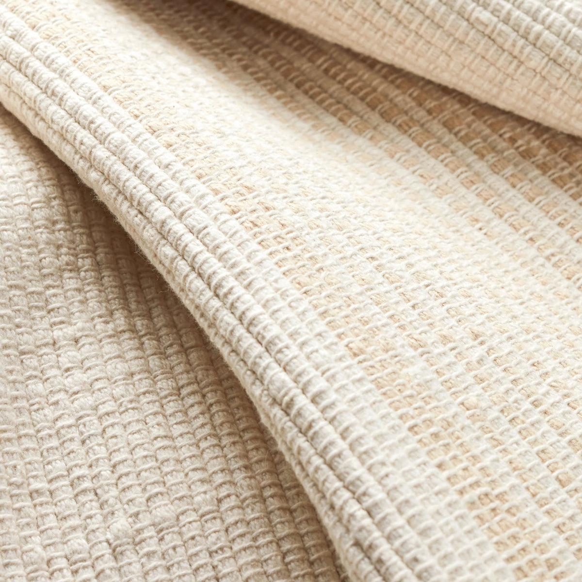 La Mirada Handwoven Cotton Rug | Wheat