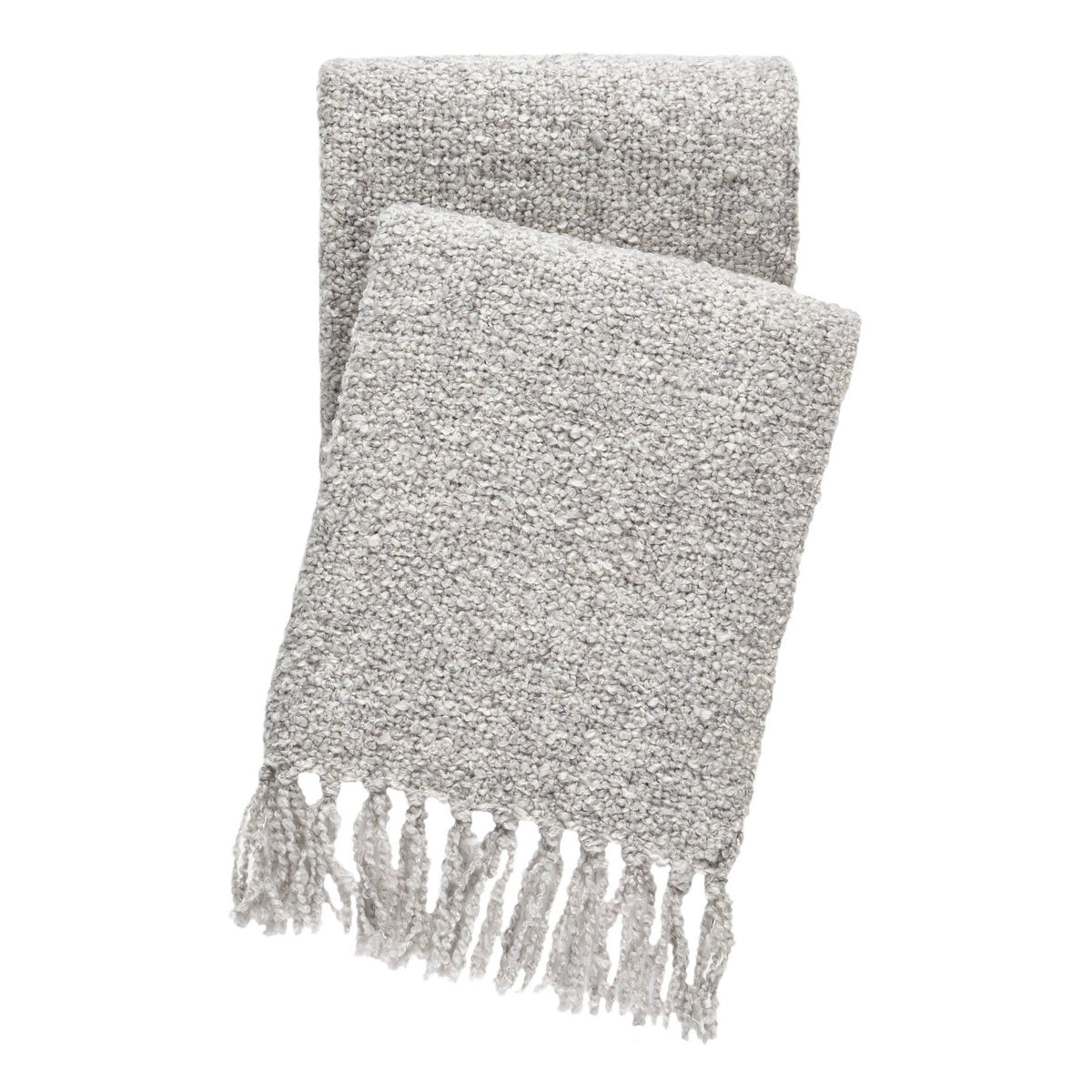 Boucle Throw | Grey