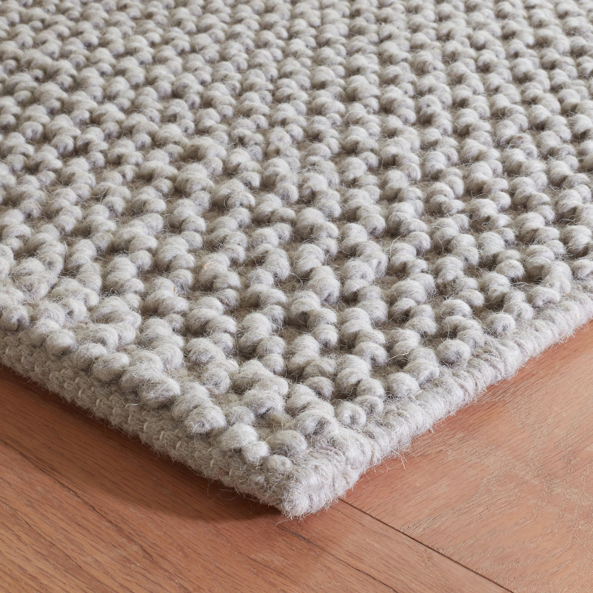Hooper Handwoven Wool Rug | Grey