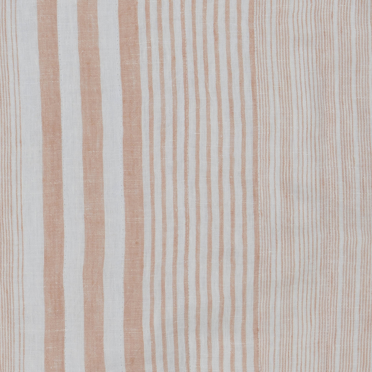 Carolina Stripe Quilt Swatch | Coral