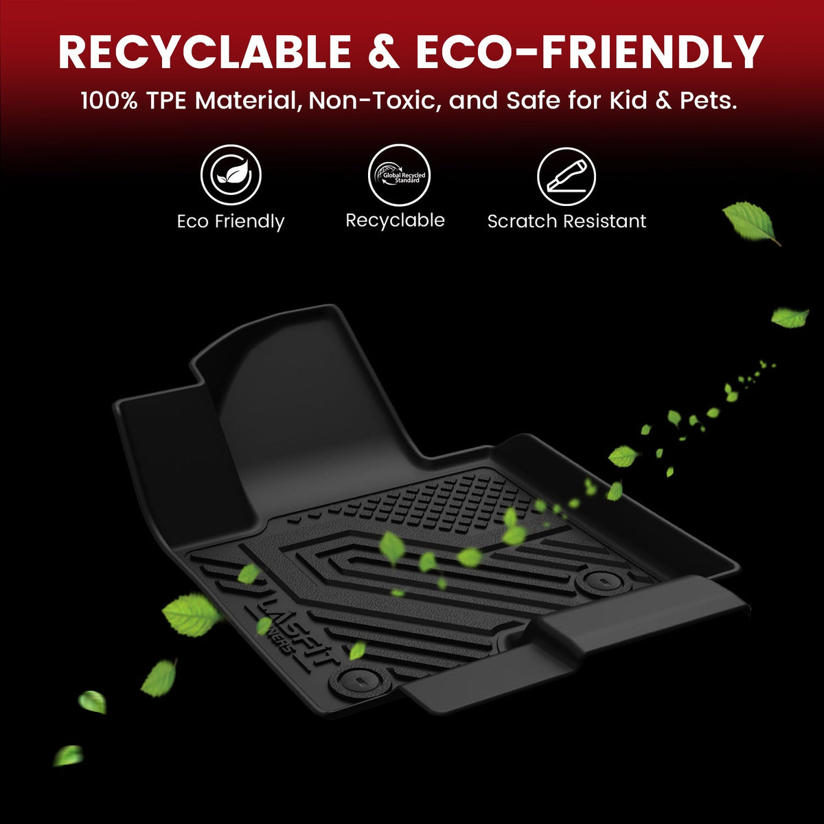 Fit for 2019-2024 Subaru Forester All-weather Floor Mats or Seatback Mat or Cargo Mat, Also Fit 2025 Subaru Forester Wilderness Trim