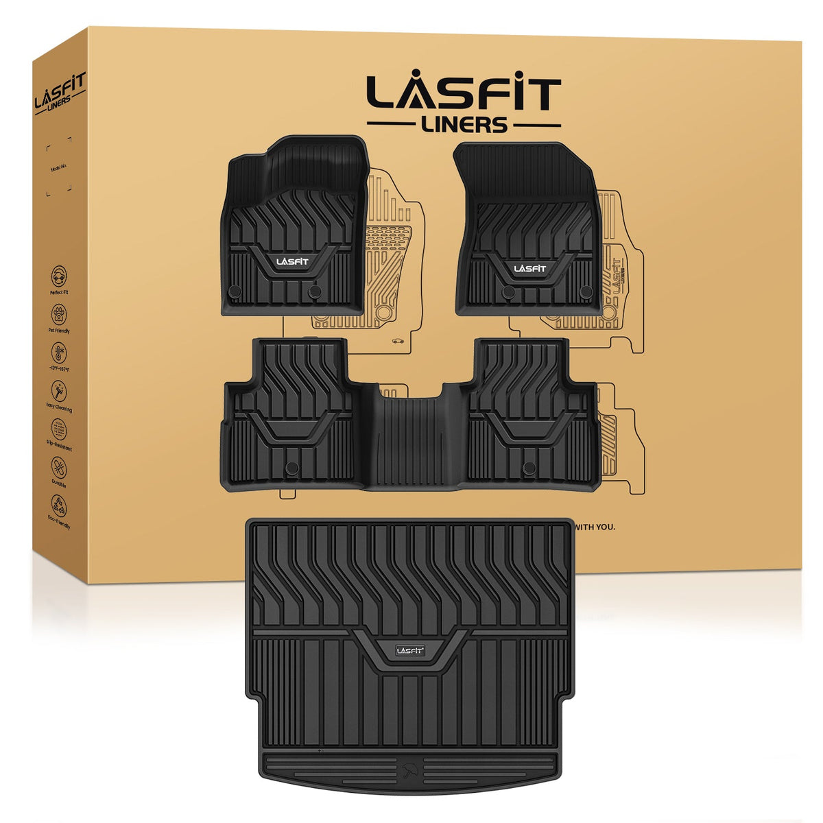 Fit for 2021-2026 Nissan Rogue Floor Mats or Seatback Mat or Cargo Mat, Not for Sport