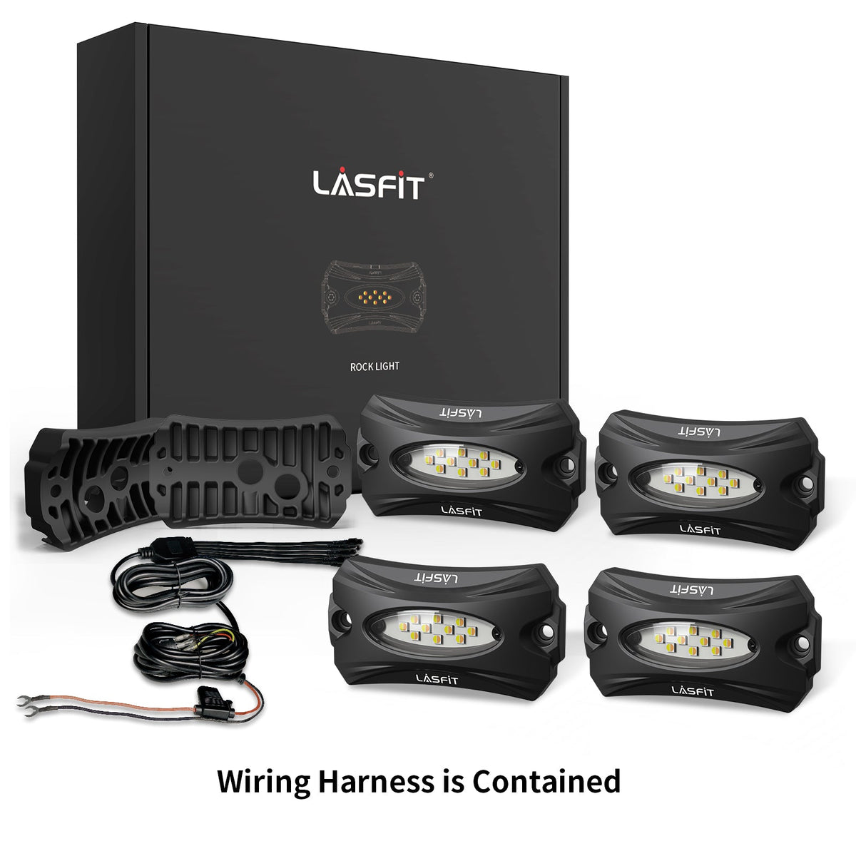 52" Light Bar Hood Mount Kit For 2018-2026 Jeep Wrangler JL Gladiator JT | LASFIT