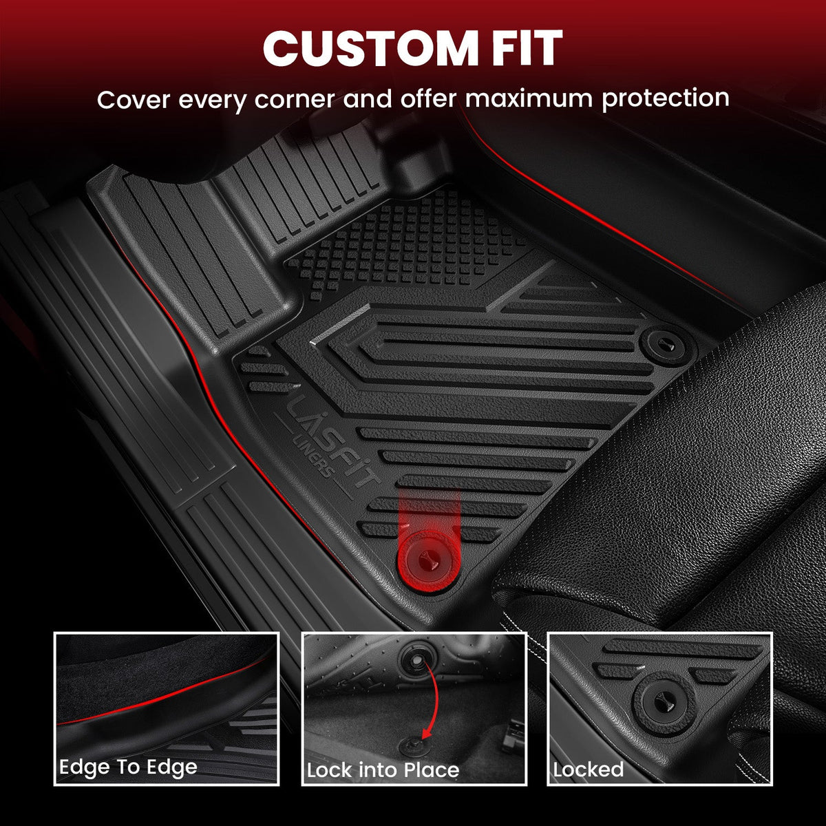 Fit for 2018-2024 Volkswagen Tiguan Custom Floor Mats or Seatback Mat or Cargo Mat