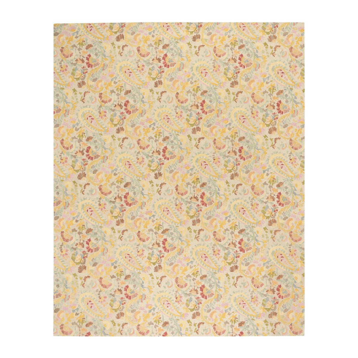 Ines Hand Micro Hooked Wool Rug | Multi