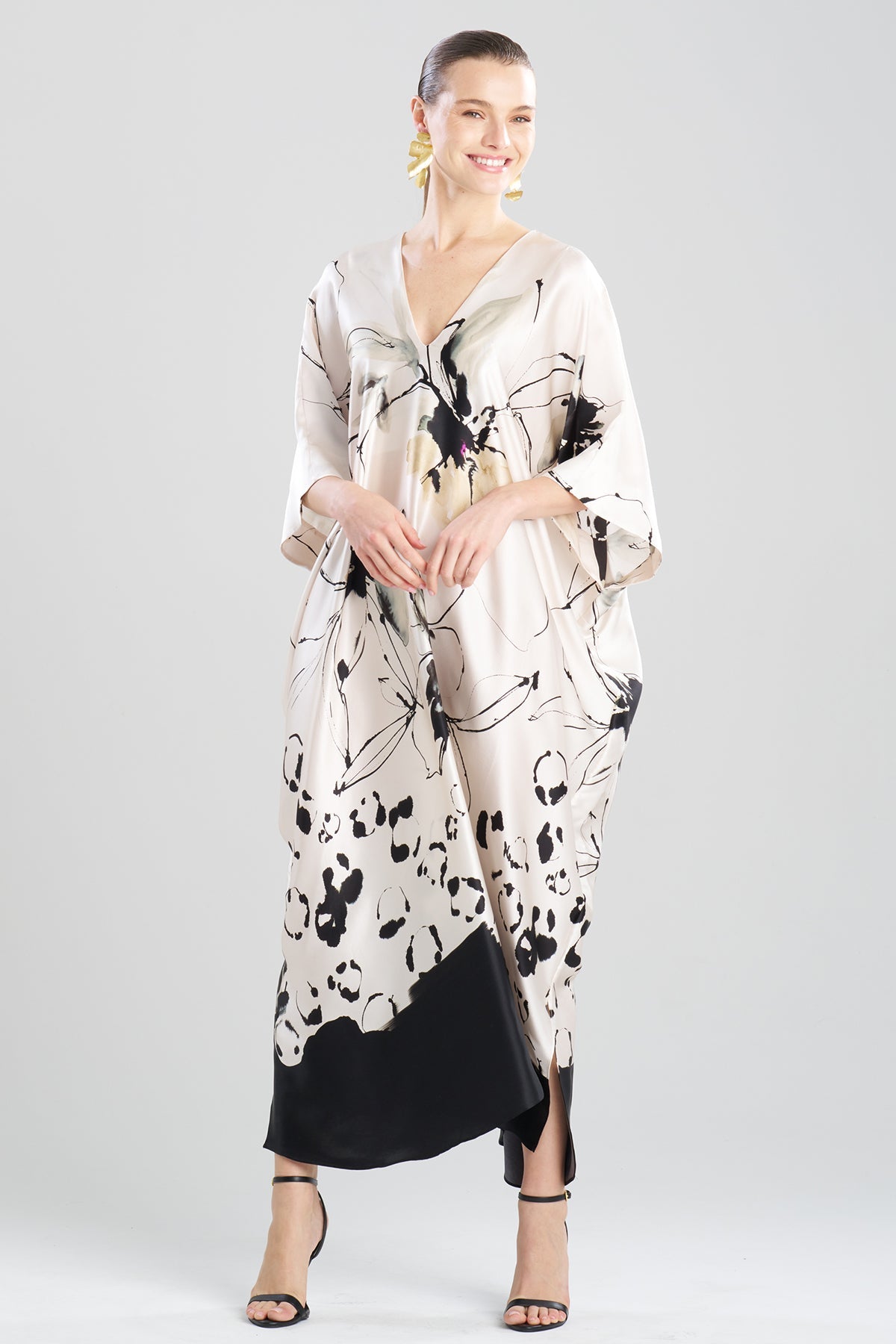Yumi Silk Caftan