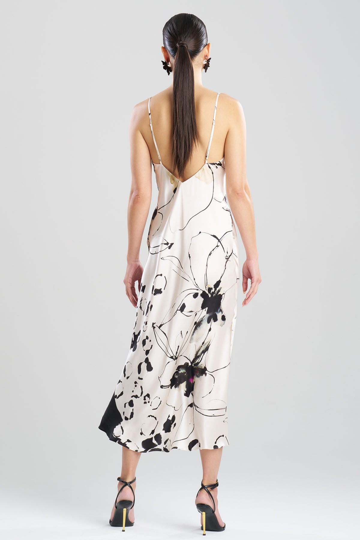 Yumi Silk Slip Dress