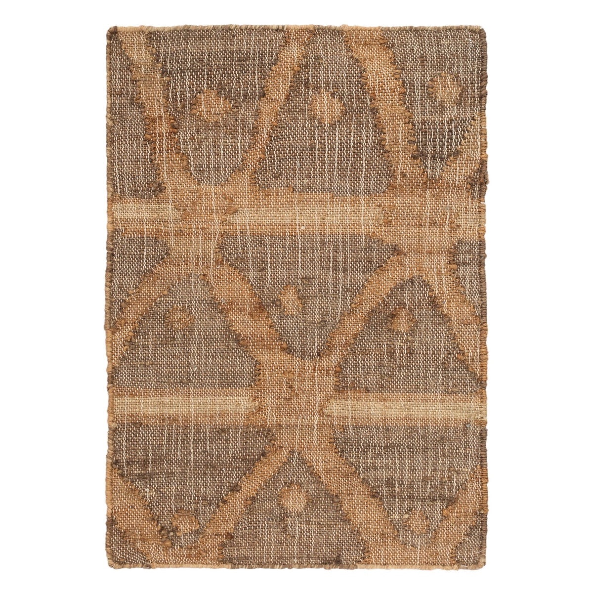 Rumi Handwoven Jute Rug | Brown