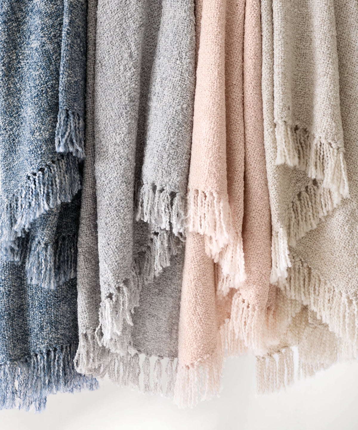 Boucle Throw | Navy