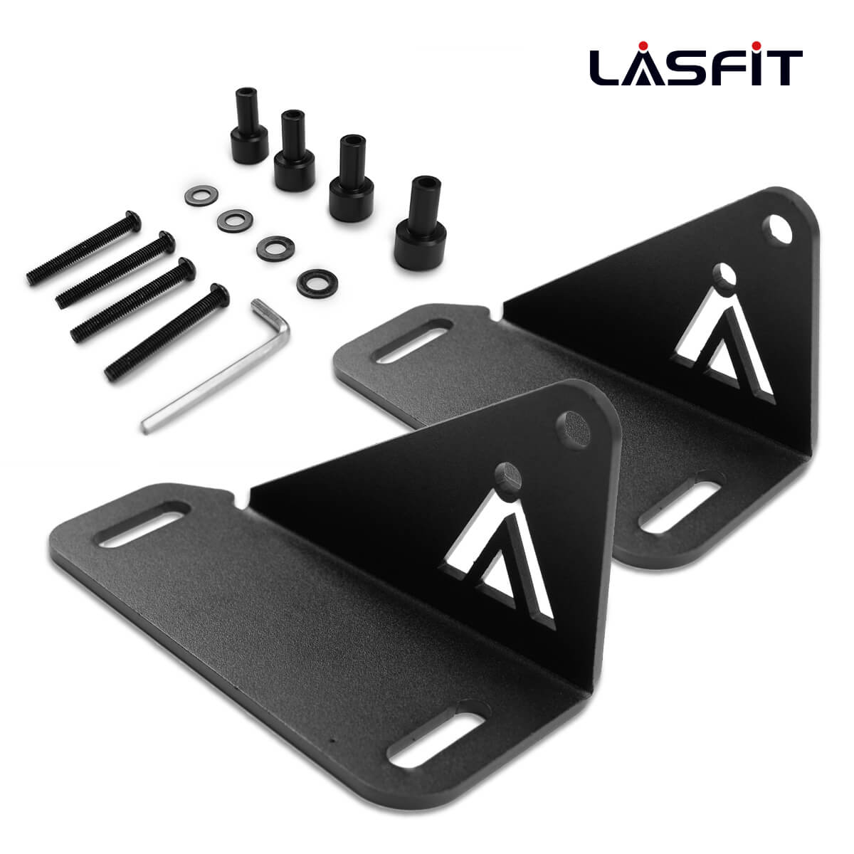 52" Light Bar Hood Mount Kit For 2018-2026 Jeep Wrangler JL Gladiator JT | LASFIT
