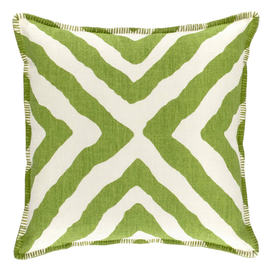 Impy Linen Decorative Pillow Cover | Kelp