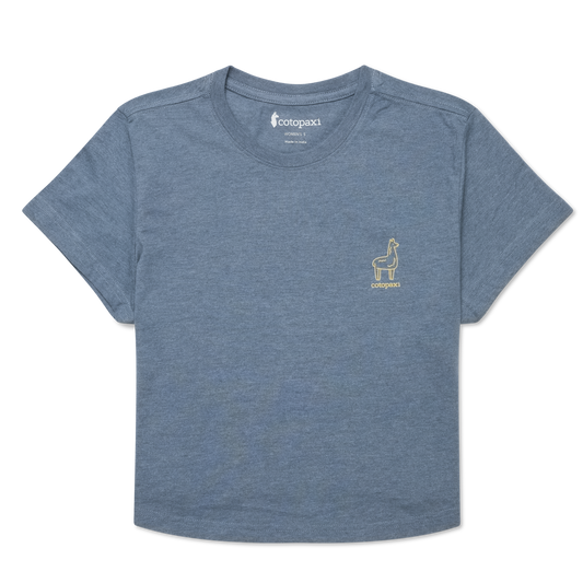 Tiny Llama Crop T-Shirt - Women's