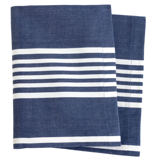 Bistro Stripe Napkin Set of 4 | Indigo