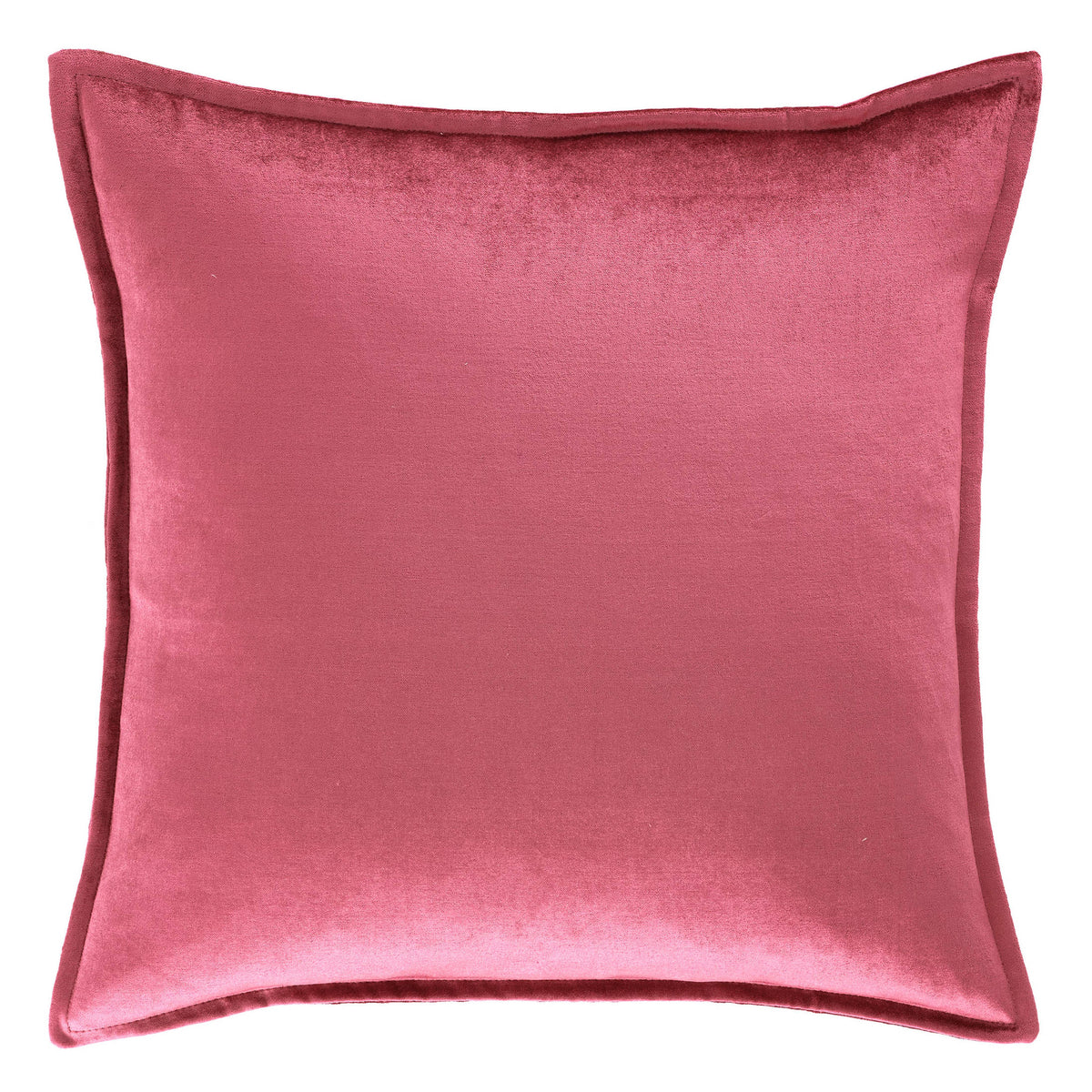 Panne Velvet Decorative Pillow Cover | Berry